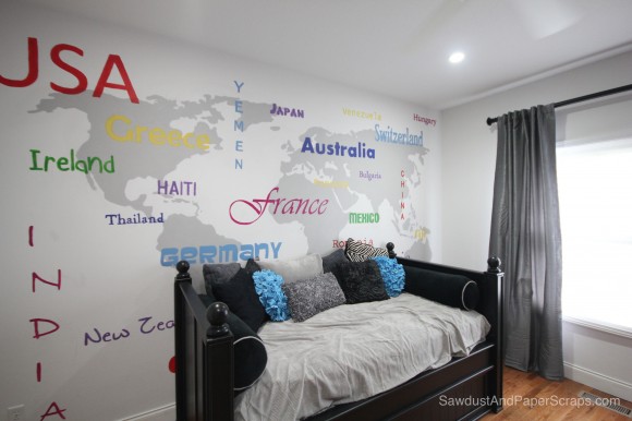World Art Bedroom Reveal