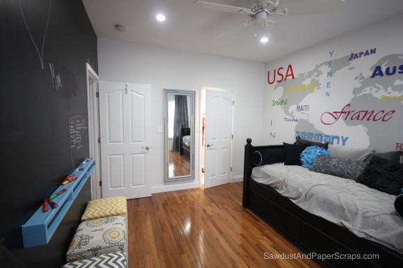 World Art Bedroom Reveal