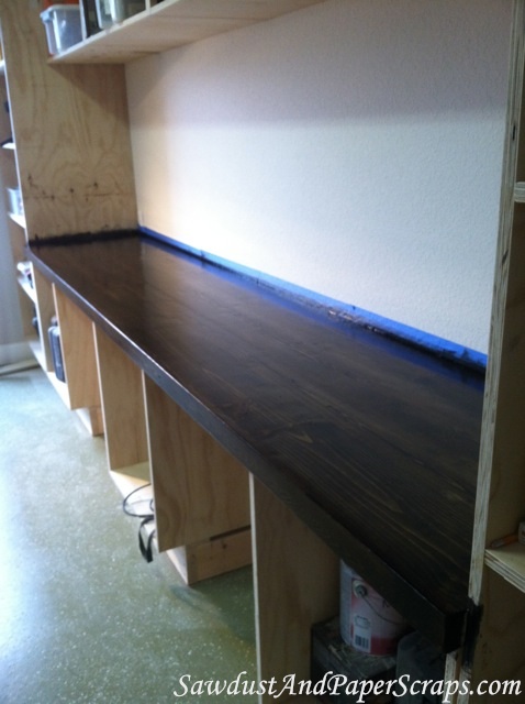 Building wood Workshop Countertops