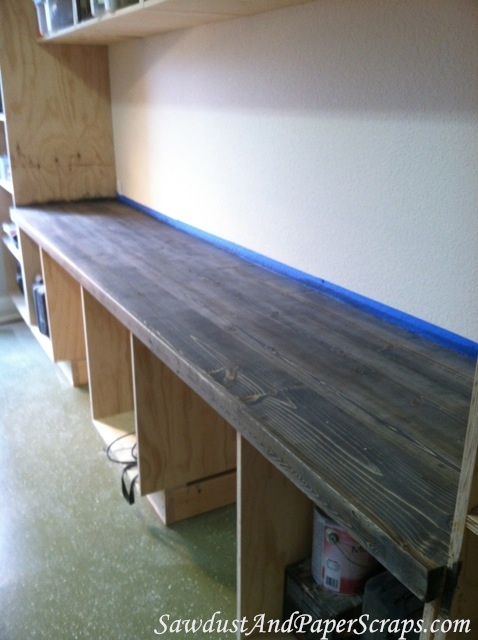 Diy Distressed Wood Countertops