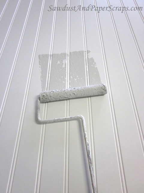 Quick and Easy Way to Paint Beadboard
