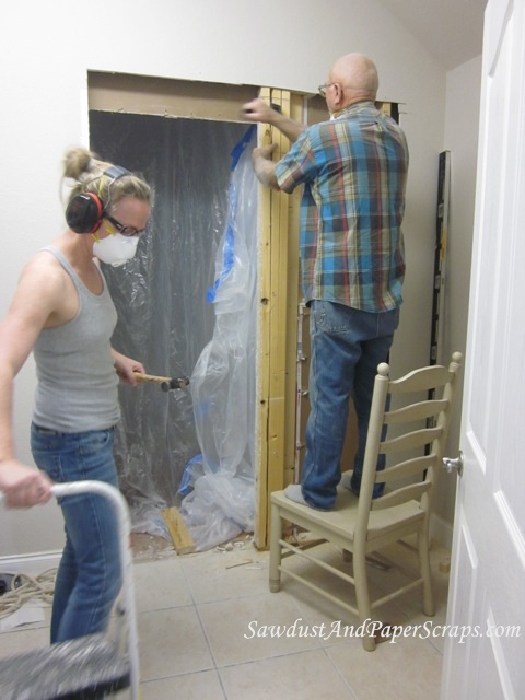 Laundry Room Demo 8