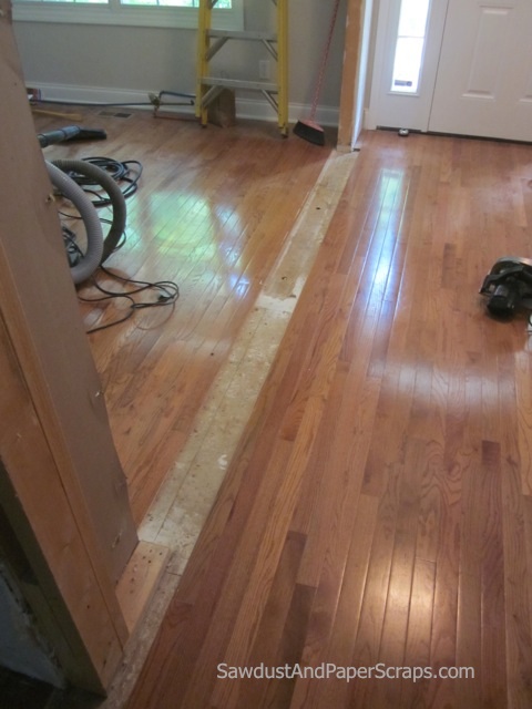 Patching Wood Floors Sawdust Girl, How To Fix Holes In Old Hardwood Floors